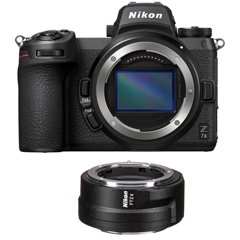 Nikon Z7 II Mirrorless Digital Camera with FTZ II Mount Adapter Kit - 2 Year Warranty - Next Day Delivery