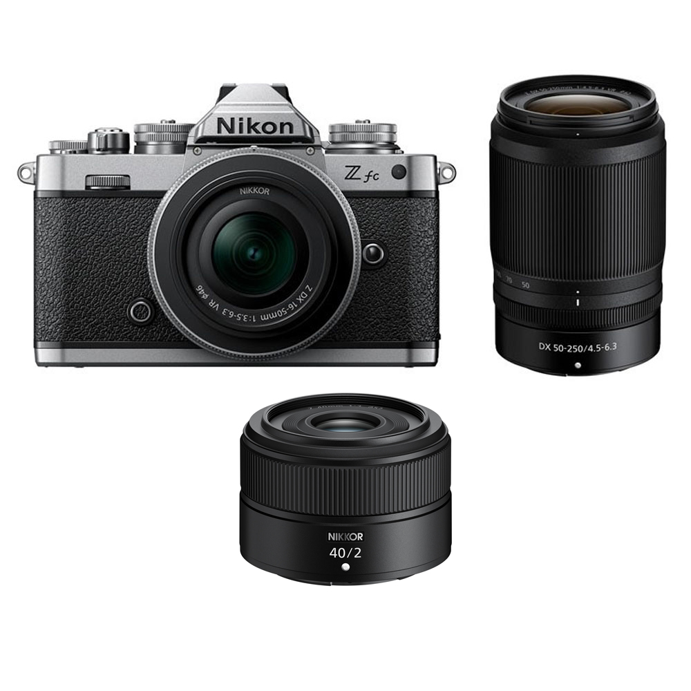 Nikon Z fc 16-50 50-250 40