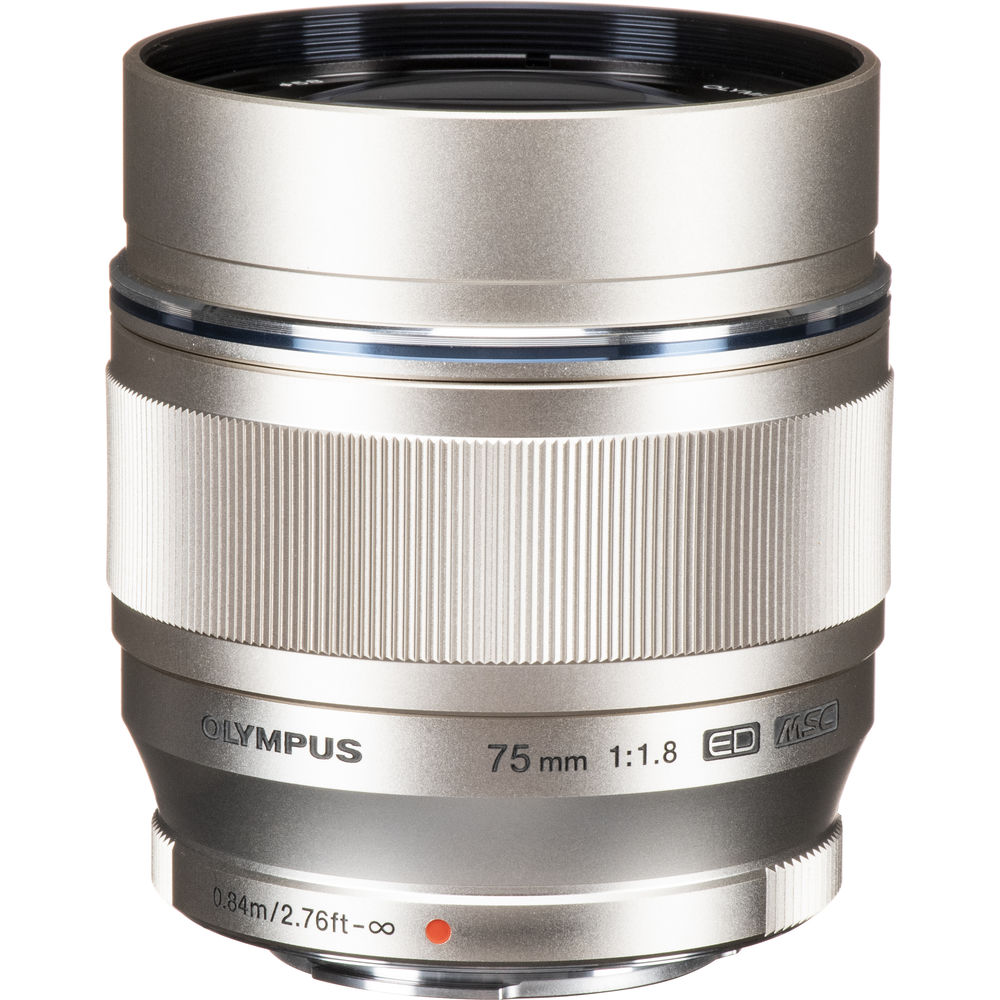 Olympus 75mm F1.8 (Silver) 