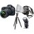 Canon 5D Mark IV DSLR Camera with EF 24-105mm f/4L IS II USM Lens with Bag, Flash and Tripod
