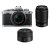 Nikon Z fc Mirrorless Digital Camera with Z DX 16-50mm (Silver), Z DX 50-250mm and Z 40mm Lenses - 2 Year Warranty - Next Day Delivery