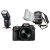 Nikon D7500 DSLR Camera with AF-S DX 18-105mm f/3.5-5.6G ED VR Lens with Bag and Flash
