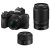 Nikon Z50 Mirrorless Camera with Z DX 16-50mm, Z DX 50-250mm and Z 40mm Lenses