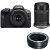 Canon EOS R100 Mirrorless Camera with RF-S 18-45mm and RF-S 55-210mm STM Lenses + EF-EOS R mount adapter - 2 Year Warranty - Next Day Delivery