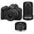 Canon EOS R50 Mirrorless Camera with RF-S 18-45mm, RF-S 55-210mm and RF 50mm f1.8 STM Lenses