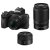 Nikon Z50 Mirrorless Digital Camera with Z DX 16-50mm, Z DX 50-250mm and Z 40mm Lenses - 2 Year Warranty - Next Day Delivery