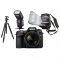 Nikon D7500 DSLR Camera with AF-S DX 18-140mm f/3.5-5.6G ED VR Lens with Bag, Flash and Tripod - view 1